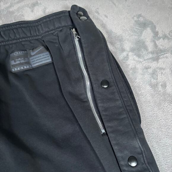 Nike LeBron James Therma-FIT Tear Away Pants Black XL FZ1036-010 - Picture 6 of 10